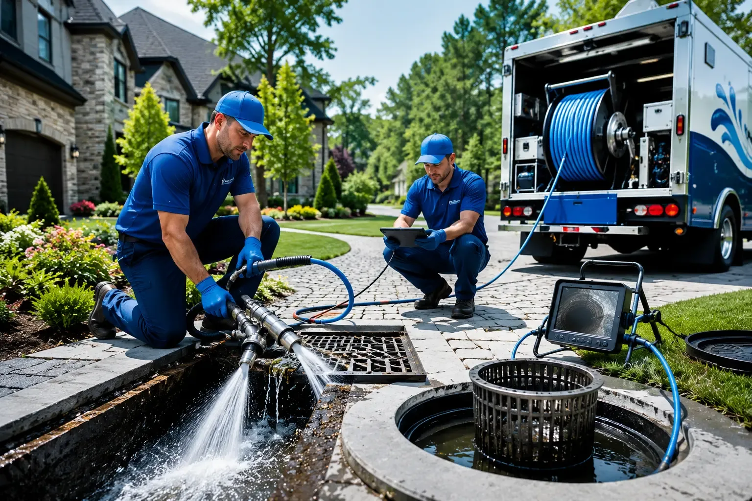 Local outdoor drain cleaning professionals in Evart, MI